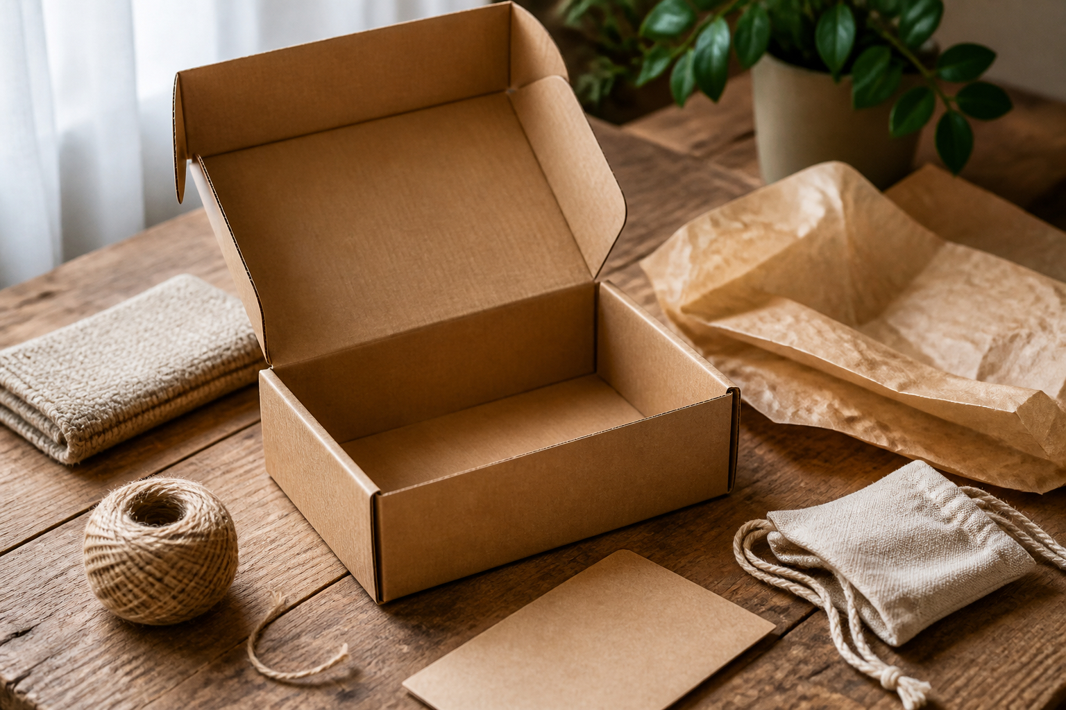 Nachhaltige Verpackung für Influencer-Kooperationen mit Papier