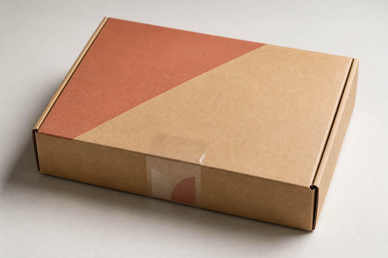 Co-Branding Aufkleber auf gemeinsamer Produktverpackung