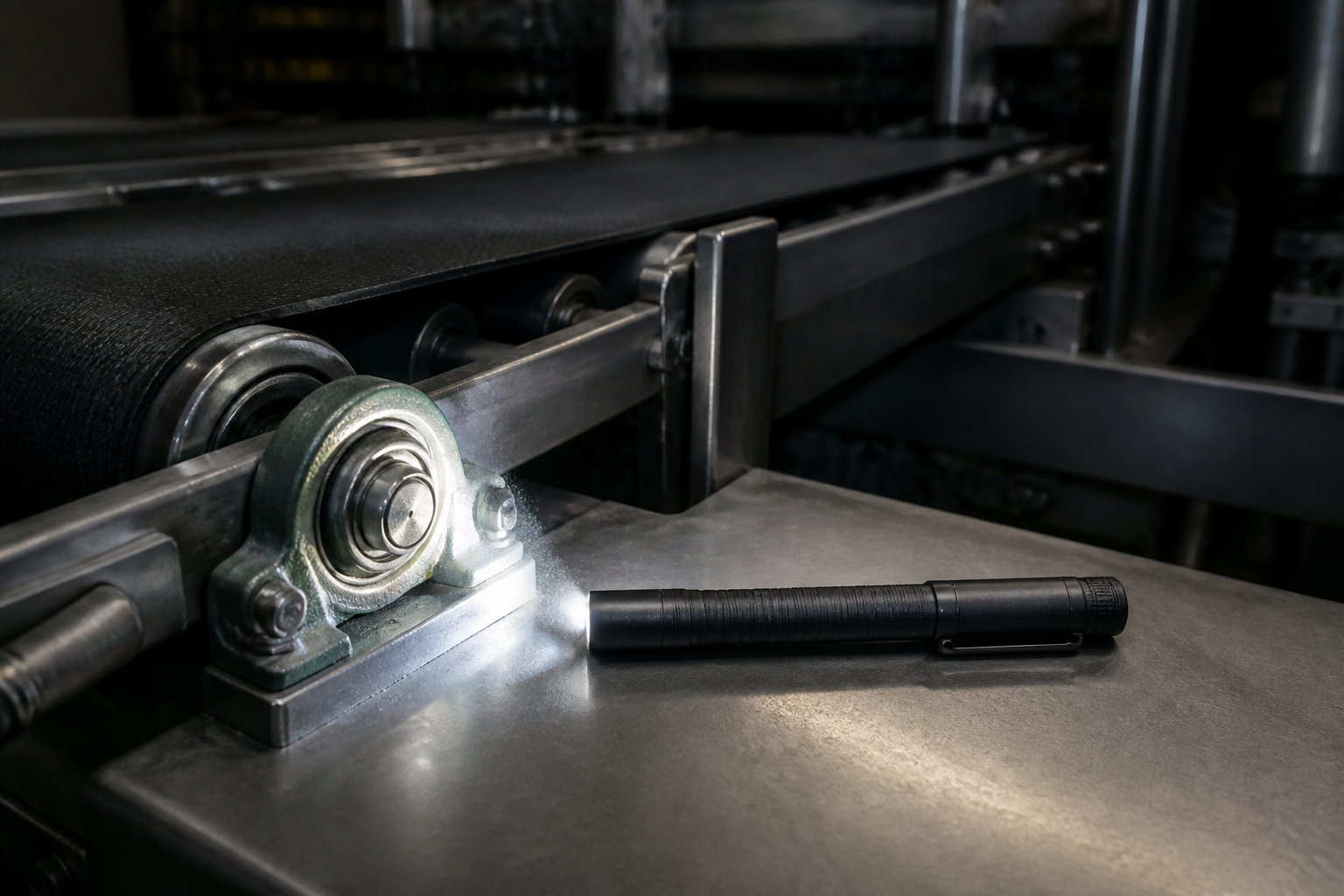 Kompakte LED Penlight für Technik und Instandhaltung im Lager