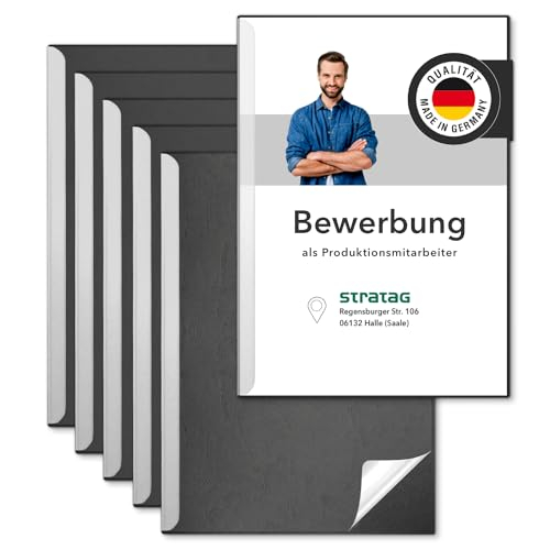 STRATAG Klemmschienen-Bewerbungsset Start Basic (Schwarz, 6 Stück)