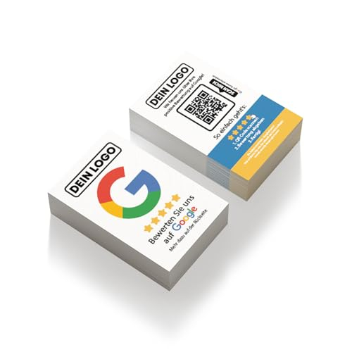 bewertly Google Bewertung Visitenkarte im Kreditkartenformat