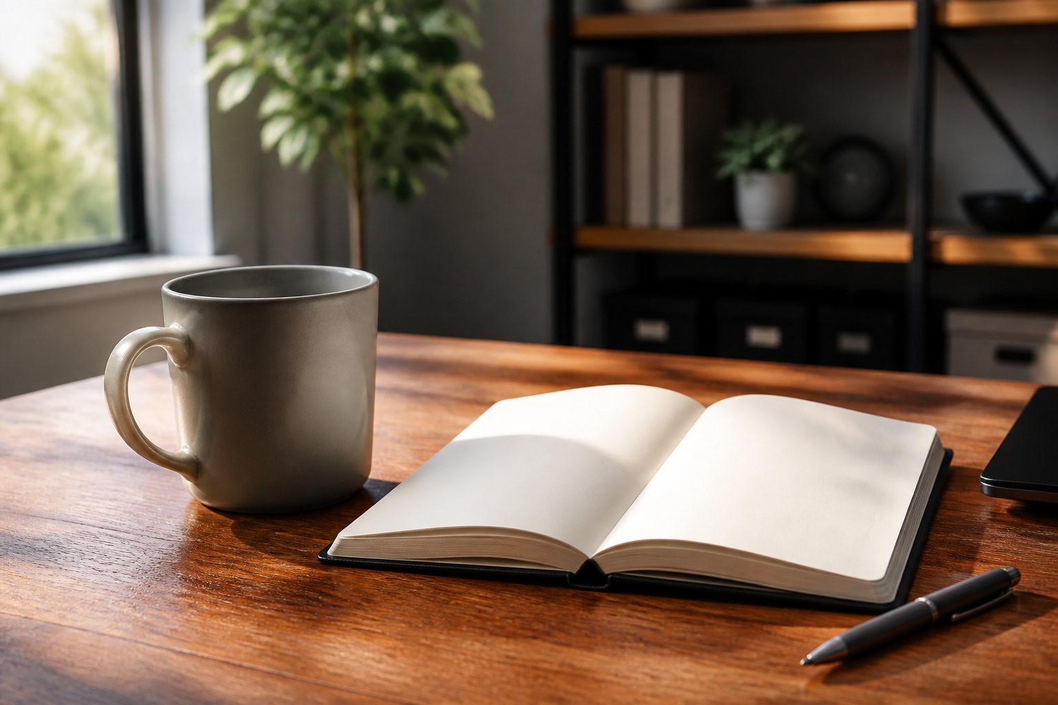 Bewerberin nutzt Recruiting-Giveaway im Homeoffice