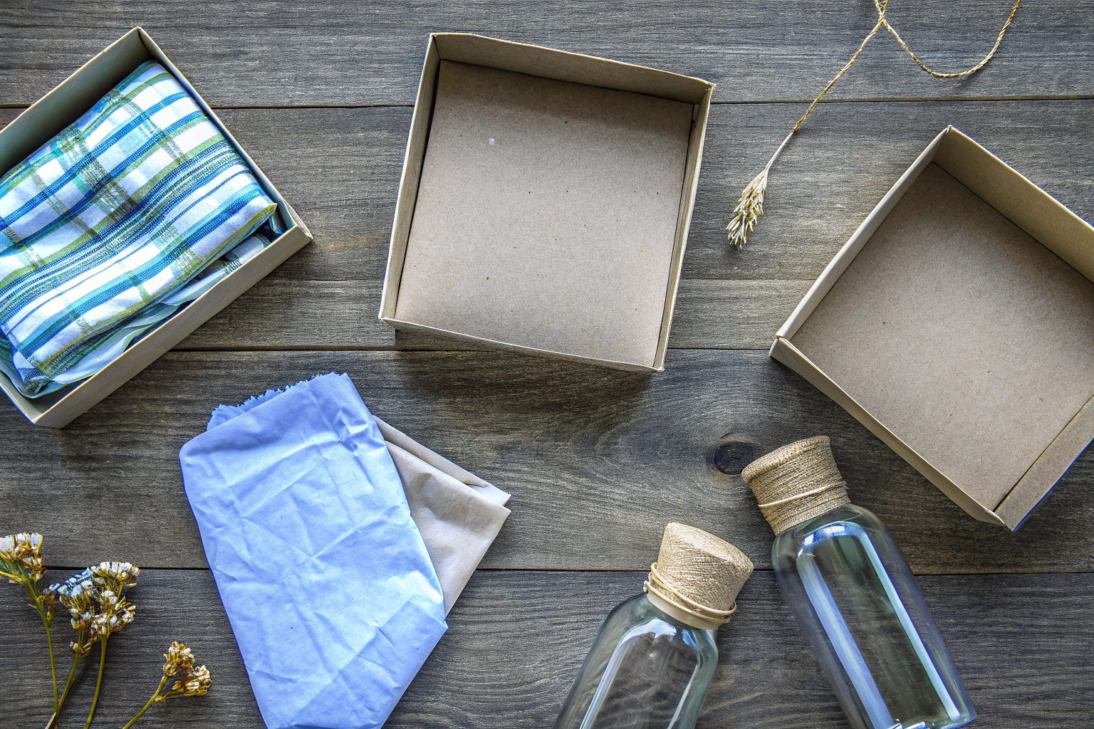 Nachhaltige Verpackungsmaterialien